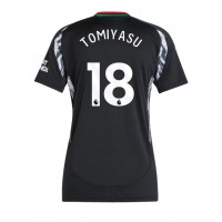 Dámy Fotbalový dres Arsenal Takehiro Tomiyasu #18 2024-25 Venkovní Krátký Rukáv